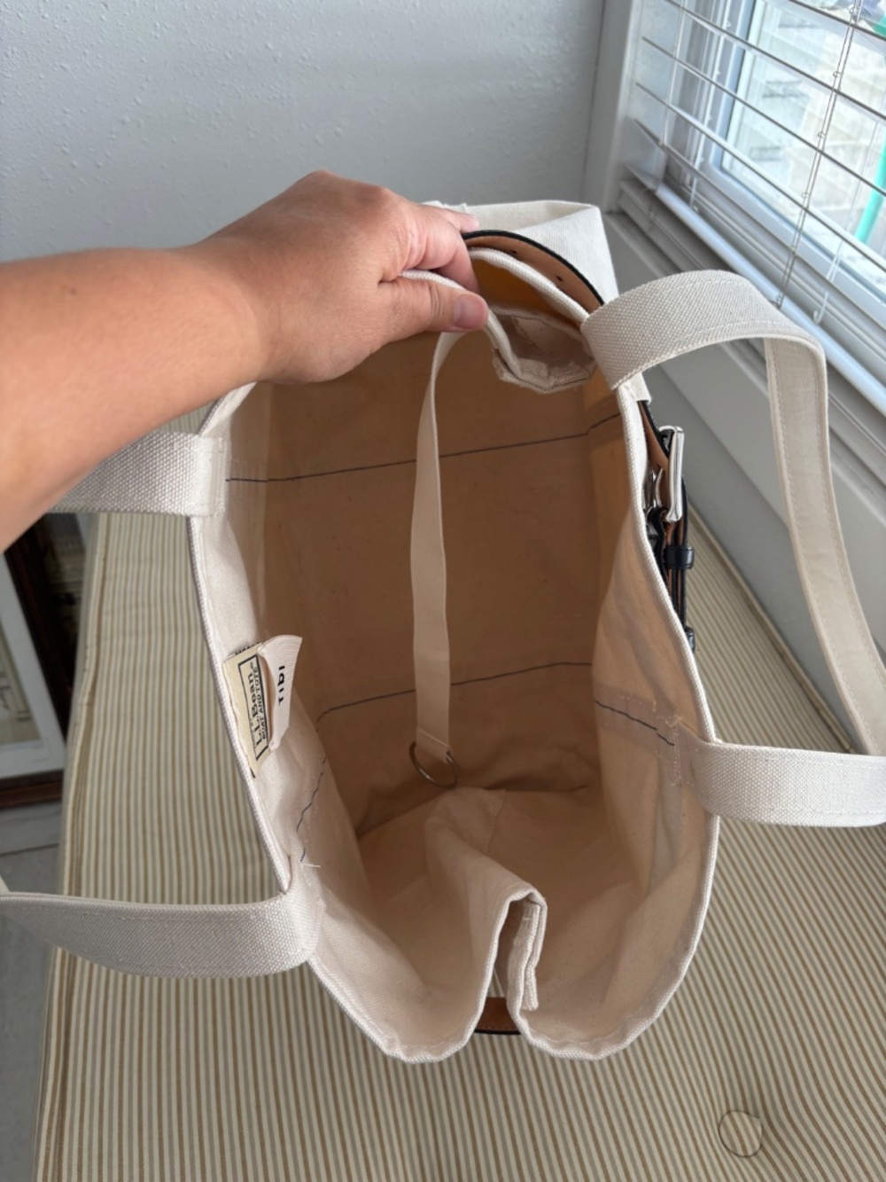 L.L. Bean x Tibi The Re-Imagined Boat and Tote Canvas Belt Bag - Picture 3 of 13